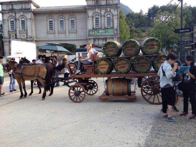 오크통운행마차